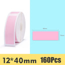 Stickers Barcode Printing Paper For JingChen D11(Pink)