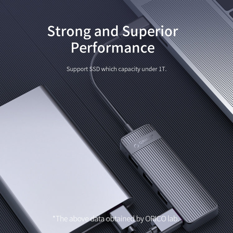 ORICO FL02 480Mbps 4 Ports USB 2.0 HUB (Black)