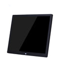 15-inch Digital Photo Frame Electronic Photo Frame Ultra-narrow Side Support 1080P Wall-mounted Advertising Machine, US/EU/UK Plug(Black)