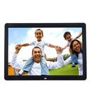 17 inch Display Rack Container Advertising Machine Digital Photo Frame Support Water Subtitles(Black)