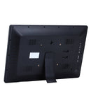 17 inch Display Rack Container Advertising Machine Digital Photo Frame Support Water Subtitles(Black)