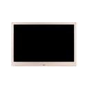 HSD1202 12.1 inch 1280x800 High Resolution Display Digital Photo Frame with Holder and Remote Control, Support SD / MMC / MS Card / USB Port, UK Plug(Gold)