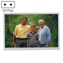 HSD1303 13.3 inch LED 1280x800 High Resolution Display Digital Photo Frame with Holder and Remote Control, Support SD / MMC / MS Card / USB Port, EU Plug(Silver)