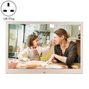 HSD1303 13.3 inch LED 1280x800 High Resolution Display Digital Photo Frame with Holder and Remote Control, Support SD / MMC / MS Card / USB Port, UK Plug(Gold)