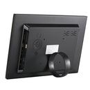 HSD1504 15.4 inch LED 1280x800 High Resolution Display Digital Photo Frame with Holder and Remote Control, Support SD / MMC / MS Card / USB Port, UK Plug(Black)
