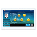 HSD1506 Touch Screen All in One PC with Holder, 2GB+16GB 15.6 inch LCD Android 8.1 RK3288 Octa-core Cortex A53 1.5G, Support OTG & Bluetooth & WiFi(White)