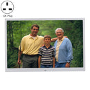 HSD1707 17 inch LED 1440X900 High Resolution Display Digital Photo Frame with Holder and Remote Control, Support SD / MMC / MS Card / USB Port, UK Plug(Silver)