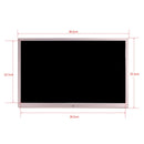 HSD1707 17 inch LED 1440X900 High Resolution Display Digital Photo Frame with Holder and Remote Control, Support SD / MMC / MS Card / USB Port, US Plug(Gold)