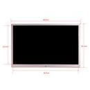 HSD1707 17 inch LED 1440X900 High Resolution Display Digital Photo Frame with Holder and Remote Control, Support SD / MMC / MS Card / USB Port, US Plug(Gold)