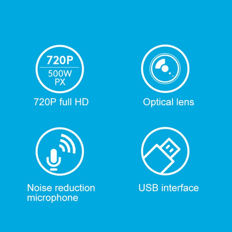 Logitech C270i IPTV HD Webcam(Black)