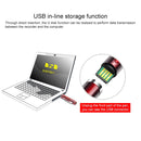 F5 32GB Mini Pen Shape U Disk Recorder MP3 Lossless Player HD Noise Reduction Recorder(Red)