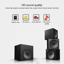 K7 8GB Noise Reduction Smart Voice Control Mini MP3 Recorder(Black)