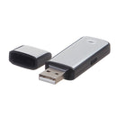 QSSK-858 Portable HD Noise Reduction Digital USB Stick Voice Recorder, Capacity: 4GB(Black)