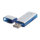QSSK-858 Portable HD Noise Reduction Digital USB Stick Voice Recorder, Capacity: 16GB(Blue)