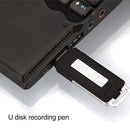 QS-868 Portable Mini HD Noise Reduction Digital USB Stick Voice Recorder, Capacity: 4GB