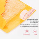 100 PCS Kraft Paper Envelope Bag Express Bubble Bag Packaging Bag, Size: 40x50+4cm