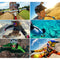 PULUZ 24 in 1 Bike Mount Accessories Combo Kits with EVA Case (Wrist Strap + Helmet Strap + Extension Arm + Quick Release Buckles + Surface Mounts + Adhesive Stickers + Tripod Adapter + Storage Bag + ... /3 /2 /1, DJI Osmo Action and Other Action Cameras