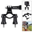 PULUZ 24 in 1 Bike Mount Accessories Combo Kits with EVA Case (Wrist Strap + Helmet Strap + Extension Arm + Quick Release Buckles + Surface Mounts + Adhesive Stickers + Tripod Adapter + Storage Bag + ... /3 /2 /1, DJI Osmo Action and Other Action Cameras