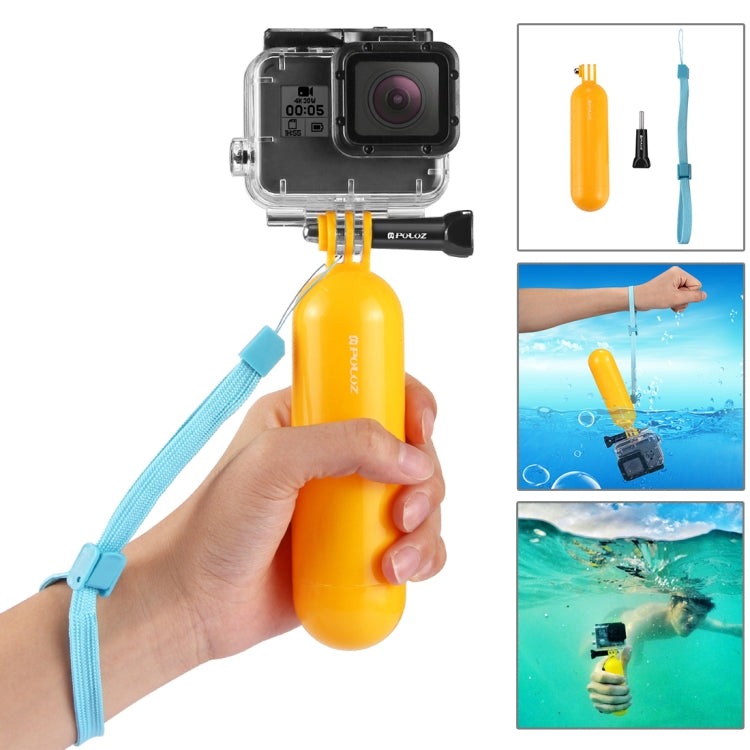 PULUZ 14 in 1 Surfing Accessories Combo Kits with EVA Case (Bobber Hand Grip + Floaty Sponge + Quick Release Buckle + Surf Board Mount + Floating Wrist Strap + Safety Tethers Strap + Storage Bag ) for ... /3 /2 /1, DJI Osmo Action and Other Action Cameras