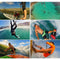 PULUZ 14 in 1 Surfing Accessories Combo Kits with EVA Case (Bobber Hand Grip + Floaty Sponge + Quick Release Buckle + Surf Board Mount + Floating Wrist Strap + Safety Tethers Strap + Storage Bag ) for ... /3 /2 /1, DJI Osmo Action and Other Action Cameras