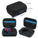 PULUZ 13 in 1 CNC Metal Accessories Combo Kits with EVA Case (Screws + Surface Mounts + Tripod Adapter + Storage Bag + Wrench) for GoPro HERO10 Black / HERO9 Black / HERO8 Black / HERO7 /6 /5 /5 Sessi ... /3 /2 /1, DJI Osmo Action and Other Action Cameras