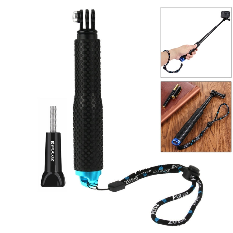 PULUZ 16 in 1 CNC Metal Accessories Combo Kits with EVA Case (Screws + Surface Mounts + Tripod Adapter + Extendable Pole Monopod + Storage Bag + Wrench) for GoPro HERO10 Black / HERO9 Black / HERO8 Bl ... /3 /2 /1, DJI Osmo Action and Other Action Cameras