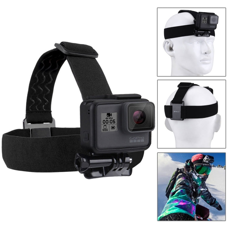 PULUZ 20 in 1 Accessories Combo Kits (Chest Strap + Head Strap + Suction Cup Mount + 3-Way Pivot Arm + J-Hook Buckles + Extendable Monopod + Tripod Adapter + Bobber Hand Grip + Storage Bag + Wrench) f ... /3 /2 /1, DJI Osmo Action and Other Action Cameras