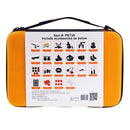 PULUZ 53 in 1 Accessories Total Ultimate Combo Kits with Orange EVA Case (Chest Strap + Suction Cup Mount + 3-Way Pivot Arms + J-Hook Buckle + Wrist Strap + Helmet Strap + Extendable Monopod + Surface ... /3 /2 /1, DJI Osmo Action and Other Action Cameras