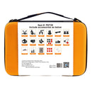 PULUZ 45 in 1 Accessories Ultimate Combo Kits with Orange EVA Case (Chest Strap + Suction Cup Mount + 3-Way Pivot Arms + J-Hook Buckle + Wrist Strap + Helmet Strap + Surface Mounts + Tripod Adapter + ... /3 /2 /1, DJI Osmo Action and Other Action Cameras