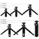 PULUZ 4.7 inch 12cm USB 3 Modes Dimmable LED Ring Vlogging Photography Video Lights + Pocket Tripod Mount Kit with Cold Shoe Tripod Ball Head(Black)
