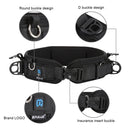 PULUZ 2 in 1 Multi-functional Bundle Waistband Strap + Double Shoulders Strap Kits with Hook for SLR / DSLR Cameras