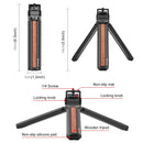 PULUZ Inlaid Wood Desktop Vlogging Live Tripod Holder with Ballhead (Red)