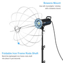 PULUZ 150W 5600K Studio Video Light + 2.8m Light Holder + 65cm Foldable Lantern Softbox Photography Kit(AU Plug)