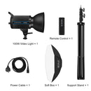 PULUZ 100W Photo Studio Strobe Flash Light Kit with Softbox Reflector & Tripod(AU Plug)