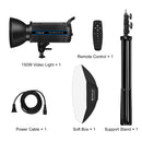 PULUZ 150W Photo Studio Strobe Flash Light Kit with Softbox Reflector & Tripod(US Plug)