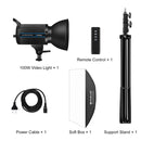 PULUZ 100W Photo Studio Strobe Flash Light Kit with Softbox Reflector & Tripod(EU Plug)