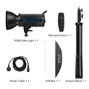 PULUZ 150W Photo Studio Strobe Flash Light Kit with Softbox Reflector & Tripod(UK Plug)