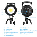 PULUZ 150W 3200K-5600K Photo Studio Strobe Flash Light Kit with Softbox Reflector & Tripod(EU Plug)