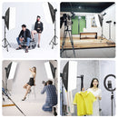 PULUZ 150W 3200K-5600K Photo Studio Strobe Flash Light Kit with Softbox Reflector & Tripod(UK Plug)