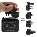 PULUZ 10 in 1 AHDBT-501 3.85V 1220mAh Battery + AHDBT-501 3-channel Battery Charger + Mesh Storage Bag + Battery Storage Box + 2-Port USB 5V (2.1A + 2.1A) Wall Charger Kits for GoPro HERO7 /6 /5