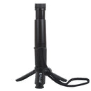 PULUZ Folding Plastic Tripod + Vlogging Live Broadcast Handheld Grip ABS Mount with Cold Shoe & Wrist Strap for iPhone, Galaxy, Huawei, Xiaomi, Sony, HTC, Google and other Smartphones