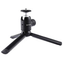 PULUZ Mini Pocket Metal Desktop Tripod Mount + Mini Metal Ball Head with 1/4 inch Screw for DSLR & Digital Cameras