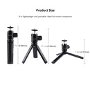 PULUZ Mini Pocket Metal Desktop Tripod Mount + Mini Metal Ball Head with 1/4 inch Screw for DSLR & Digital Cameras