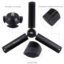 PULUZ Mini Pocket Metal Desktop Tripod Mount + Mini Metal Ball Head with 1/4 inch Screw for DSLR & Digital Cameras