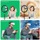 PULUZ 2x2m Photo Studio Background Support Stand Backdrop Crossbar Bracket Kit with Red / Blue / Green Backdrops