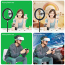 PULUZ 2.9x2m Photo Studio Background Support Stand Backdrop Crossbar Bracket Kit with Red / Blue / Green Polyester Backdrops