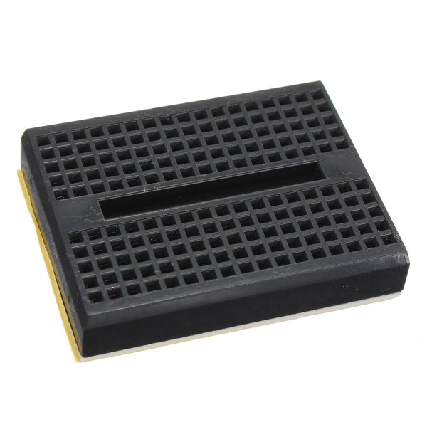 10Pcs Black 170 Holes Mini Solderless Prototype Breadboard For