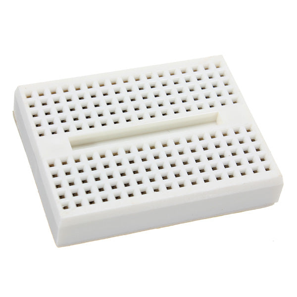 5Pcs White 170 Holes Mini Solderless Prototype Breadboard For
