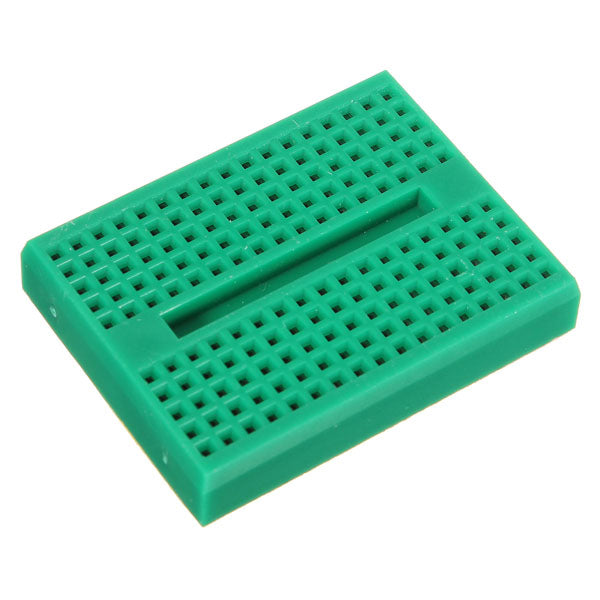 10Pcs Green 170 Holes Mini Solderless Prototype Breadboard For
