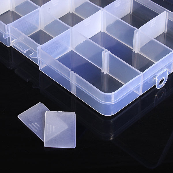 10Pcs Geekcreit 15 Value Electronic Components Storage Assortment Box